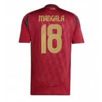 Camiseta Bélgica Orel Mangala #18 Primera Equipación Eurocopa 2024 manga corta